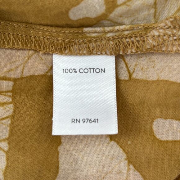 J Jill Womens Batik Top Medium - Picture 4 of 8